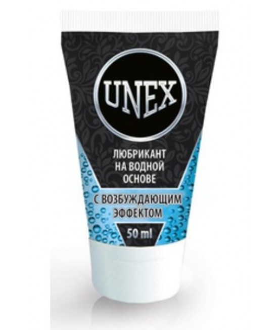 ЛУБРИКАНТ UNEX С ВОЗБУЖДАЮЩИМ ЭФФЕКТОМ, НА ВОДНОЙ ОСНОВЕ, 50 МЛ арт 3214