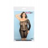 ПЛАТЬЕ-СЕТКА И СТРИНГИ CANDY GIRL NIKKI ЧЕРНЫЕ, 2XL, арт 844013-BLK-2XL