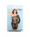 ПЛАТЬЕ-СЕТКА И СТРИНГИ CANDY GIRL NIKKI ЧЕРНЫЕ, 2XL, арт 844013-BLK-2XL