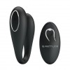 ВИБРАТОР ДЛЯ ДВОИХ С ДИСТАНЦИОННЫМ УПРАВЛЕНИЕМ ЧЕРНЫЙ PRETTY LOVE, арт BI-014582W-1