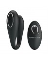 ВИБРАТОР ДЛЯ ДВОИХ С ДИСТАНЦИОННЫМ УПРАВЛЕНИЕМ ЧЕРНЫЙ PRETTY LOVE, арт BI-014582W-1