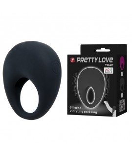 Эрекционное кольцо с вибрацией TRAP, арт BI-210140