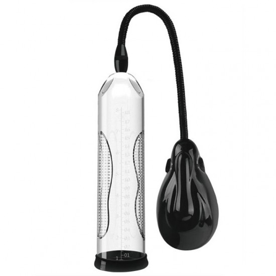 Мужская вакуумная помпа «Alexander» с автоматическим насосом из коллекции Pretty Love, цвет прозрачный, Baile BM-010066D