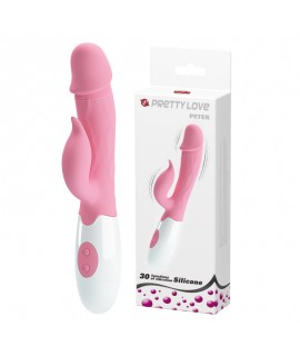 ВИБРАТОР PRETTY LOVE PETER РОЗОВЫЙ, арт BI-014706-1