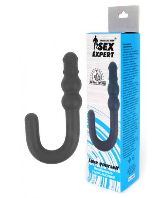 СТИМУЛЯТОР, L 155 мм , D 22x28 мм, цвет чёрный арт. SEM-55082