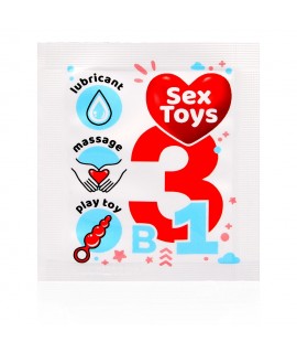 Гель-любрикант SexToys одноразовая упаковка 4 г арт. 55145t