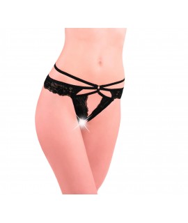  СТРИНГИ ЖЕНСКИЕ С ДОСТУПОМ разм. 42-44, цвет черный арт. 2841