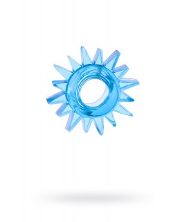 ЭРЕКЦИОННОЕ КОЛЬЦО TOYFA, TPE, СИНИЙ, арт 818004-6