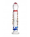НЕРЕАЛИСТИЧНЫЙ ФАЛЛОИМИТАТОР SEXUS GLASS, СТЕКЛО, ПРОЗРАЧНЫЙ, 20 СМ, арт 912041