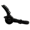Эрекционное кольцо язычок с вибрацией черное, арт BI-014081-1