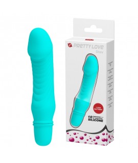 Pretty love Вибратор силиконовый Justin/Stev 13.5 см, цвет в ассортименте, арт BI-014510