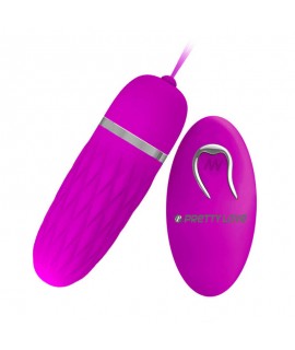 Виброяйцо с дистанционным управлением Dawn 12 функций, фуксия, арт BI-014404W