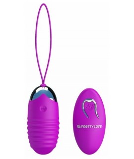 Виброяйцо из силикона Jessica с пультом ДУ 7.5 см, арт BI-014362W-3