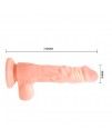Реалистичный вибратор на присоске телесный, арт BW-008071A