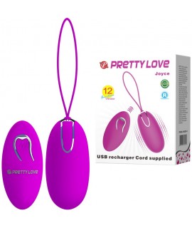 Виброяйцо Baile из силикона Joyce, 7.8 cm, арт BI-014362W-10