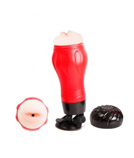 Мастурбатор-губки с присоской «Flora», Baile BM-00900T47N-2