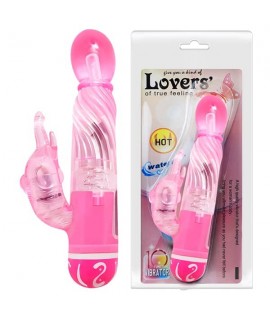 Вибратор с клиторальным стимулятором, арт BW-061011