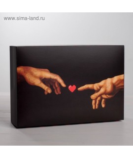 КОРОБКА СКЛАДНАЯ LOVE 16х23х7,5 см, арт. 4721306