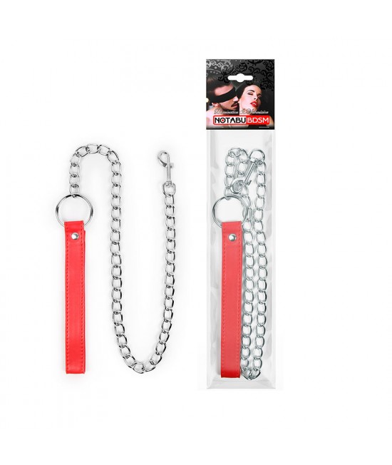 ПОВОДОК ДЛЯ ОШЕЙНИКА L 770мм, цвет красный арт. NTB-80618