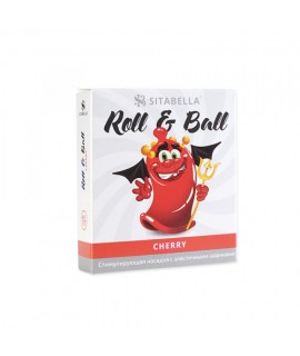НАСАДКА СТИМУЛИРУЮЩАЯ SITABELLA R&B ВИШНЯ 4 шарика арт. 7905248