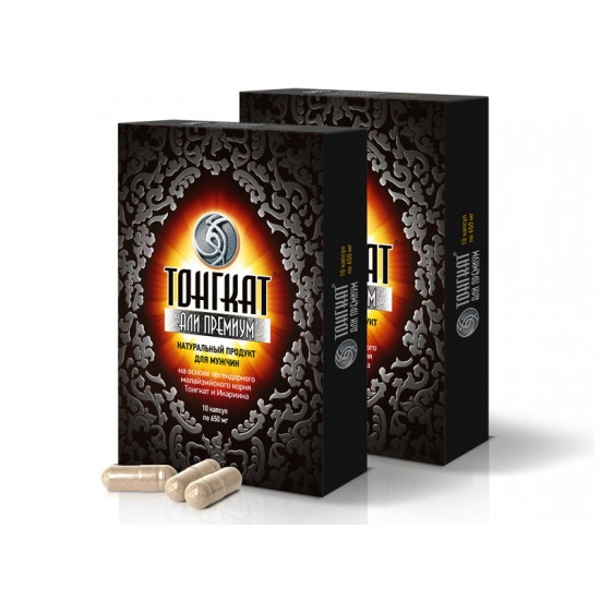 Тонгкат али премиум капсулы 0,65г 10 шт., арт 05-1