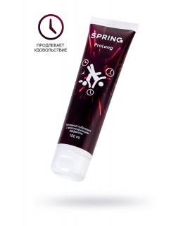 ГЕЛЬ-ЛУБРИКАНТ SPRING PROLONG, 100 МЛ, ПРОДЛЕВАЮЩИЙ, арт 00180