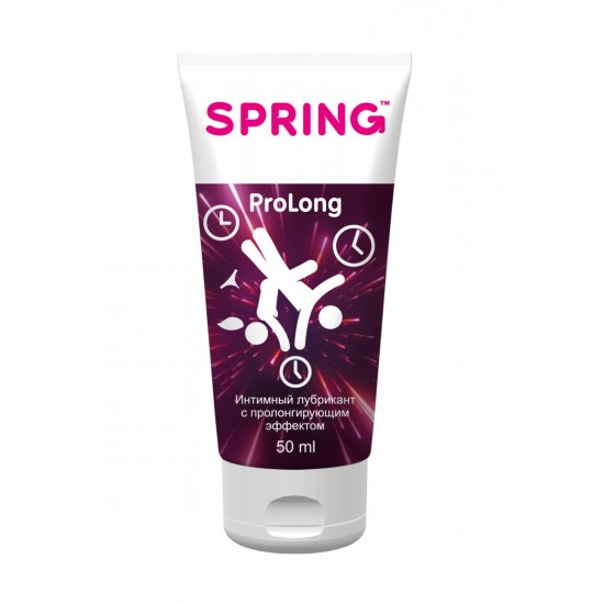ГЕЛЬ-ЛЮБРИКАНТ SPRING PROLONG - 50МЛ,ПРОДЛЕВАЮЩИЙ арт 00177