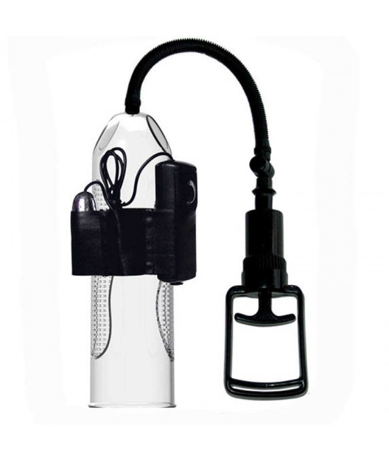 Вакуумная помпа с вибрацией на пульте Alexander PRETTY LOVE, прозрачная