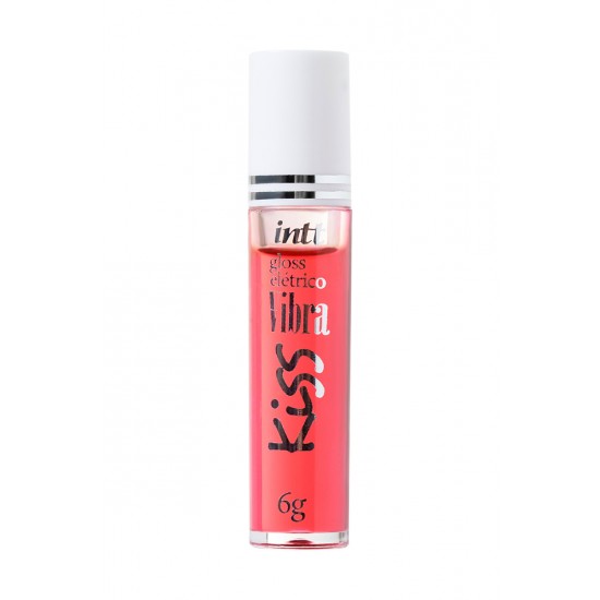БЛЕСК ДЛЯ ГУБ INTT GLOSS VIBE STRAWBERRY С ЭФФЕКТОМ ВИБРАЦИИ, КЛУБНИЧНЫЙ, 6 Г