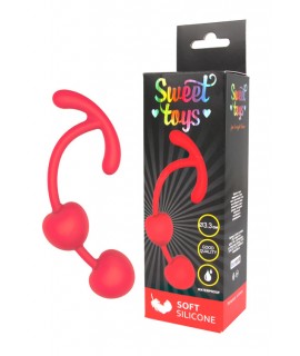 ШАРИКИ ВАГИНАЛЬНЫЕ D 33 мм, вес 70 г, цвет красный арт. ST-40135-3