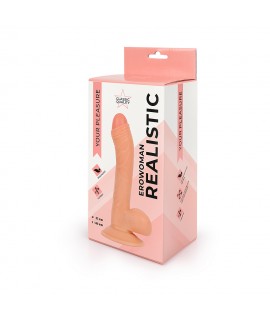 ФАЛЛОИМИТАТОР L рабочей части 140 мм D 35 мм, цвет телесный, PVC арт. ER-30055