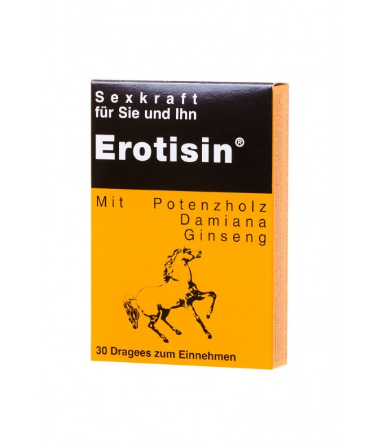 СРЕДСТВО ДЛЯ ПОВЫШЕНИЯ СЕКСУАЛЬНОЙ ЭНЕРГИИ MILAN EROTISIN DRAGEES ДЛЯ МУЖЧИН И ЖЕНЩИН, 30 ШТ