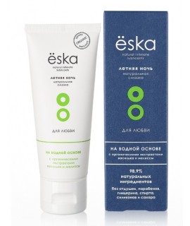 Лубрикант на водной основе Ёska Летняя ночь с экстрактами василька и мелиссы, 75 мл, арт 199106