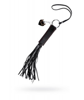 ПЛЕТЬ PECADO BDSM, «КЛАССИЧЕСКАЯ», НАТУРАЛЬНАЯ КОЖА, ЧЕРНАЯ, арт 05113