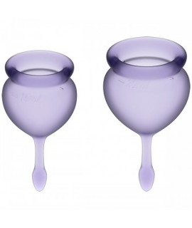 Набор менструальных чаш, лиловый, арт 101/2