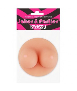 Сувенирная подставка для телефона грудь на присоске Universal Boobie Stand Holder, арт LV465021
