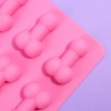 Форма для льда и шоколада «Всё отсосительно», силикон, 18.5 х 14.2 х 1.6 см, цвет розовый, арт 9176944