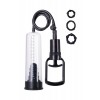 ПОМПА ДЛЯ ПЕНИСА TOYFA A-TOYS, PVC, ЧЁРНЫЙ, 20,5 СМ, арт 769008