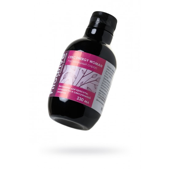 СИРОП ДЛЯ ЖЕНЩИН «СЕКС ENERGY WOMAN» ДЛЯ ПОВЫШЕНИЯ ЛИБИДО И СЕКСУАЛЬНОСТИ, 230 МЛ, арт 70
