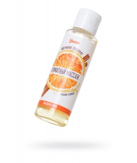 МАСЛО ДЛЯ МАССАЖА YOVEE BY TOYFA «АРОМАТНЫЙ МАССАЖ», С АРОМАТОМ АПЕЛЬСИНА И КОРИЦЫ, 50 МЛ, арт 722104