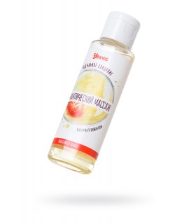 МАСЛО ДЛЯ МАССАЖА YOVEE BY TOYFA «РОМАНТИЧЕСКИЙ МАССАЖ», С АРОМАТОМ КЛУБНИКИ И ШАМПАНСКОГО, 50 МЛ, арт 722108