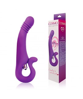 ВИБРОМАССАЖЁР L 190 мм D 36 мм, цвет фиолетовый арт. CSM-23030