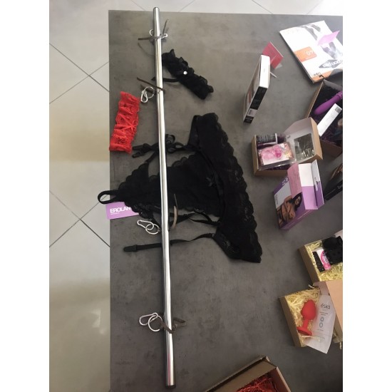 ФИКСАТОР ДЛЯ РУК И НОГ (НЕРЖАВЕЮЩАЯ СТАЛЬ) С КРЕПЛЕНИЯМИ ДЛЯ НАРУЧНИКОВ, АРТ. 3091-13