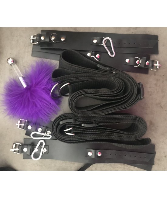 ФИКСАТОРЫ ДЛЯ КРОВАТИ ПАРА(РЕМЕННАЯ ЛЕНТА), арт. 3091-12