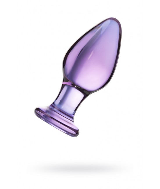 АНАЛЬНАЯ ВТУЛКА SEXUS GLASS, СТЕКЛО, ФИОЛЕТОВАЯ, 10 СМ, Ø 4 СМ, арт. 912014