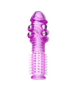 ВИБРАТОР С НАБОРОМ НАСАДОК TOYFA, ABS ПЛАСТИК, 17 СМ