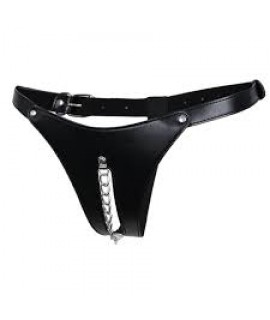 Taboo трусики с доступом и цепочкой, размер регулируется ремешком, арт. 322402021