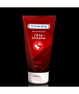 Гель-лубрикант Torex "Спелая вишня", интимный, 50 мл, арт 6851299