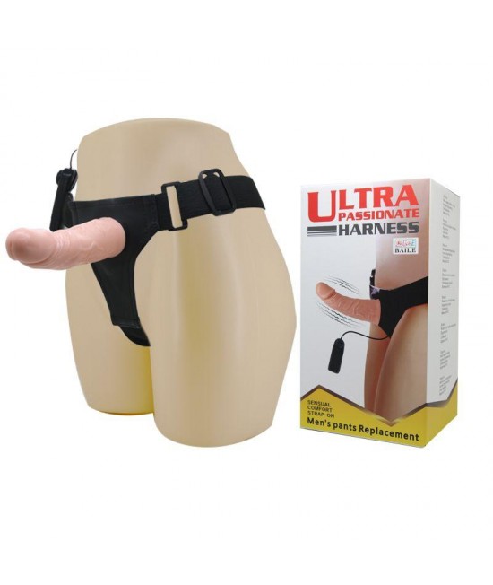 Страпон с вибрацией арт BW-022048