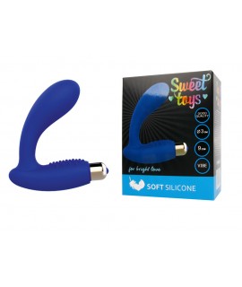 ВИБРОМАССАЖЁР L рабочей части 90 мм D 30 мм, цвет синий арт. ST-40140-2